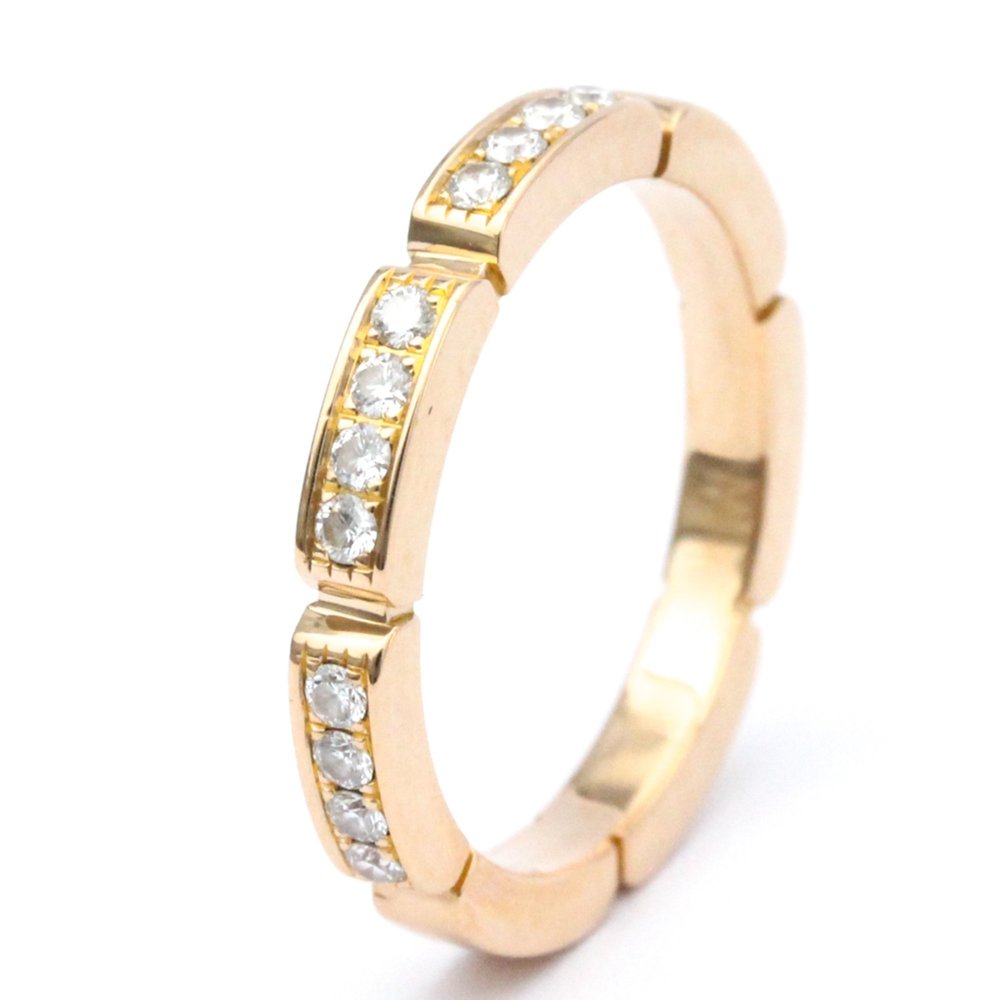 Cartier Maillon Panthere Pink Gold (18K) Fashion Diamond Band Ring Pink Gold - Picture 2 of 10